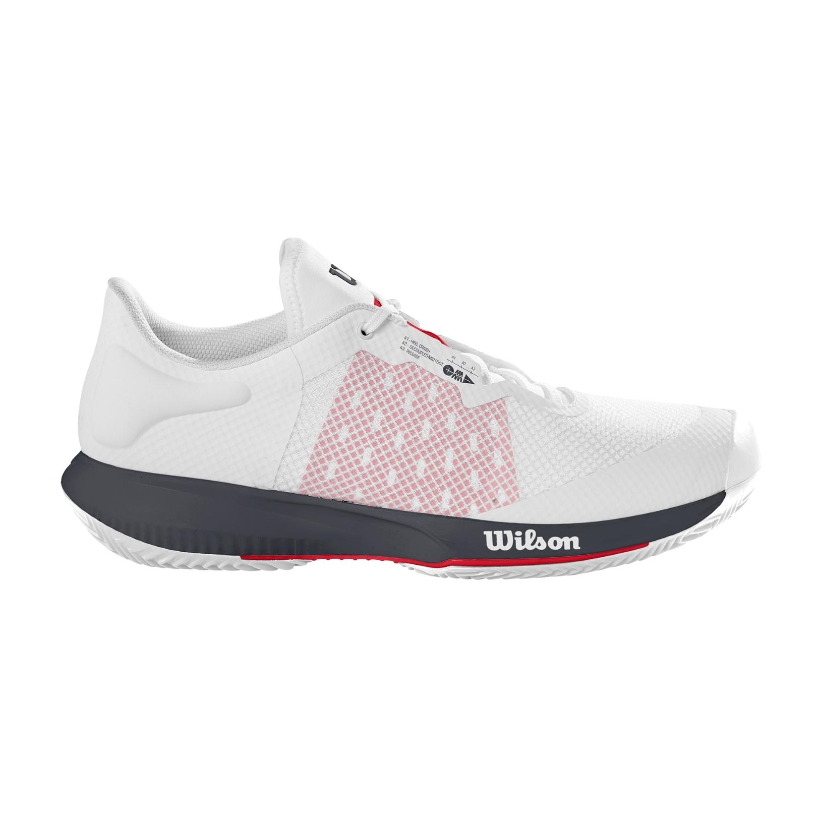 Billede af Wilson Kaos Swift Clay White/Red/Ebony